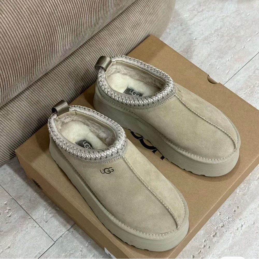 UGG Women's Tan Slip-On Shoes